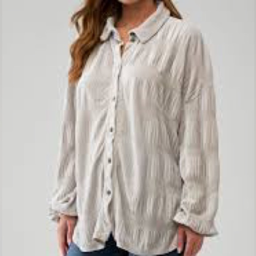 Free People My Best Velvet Shirt